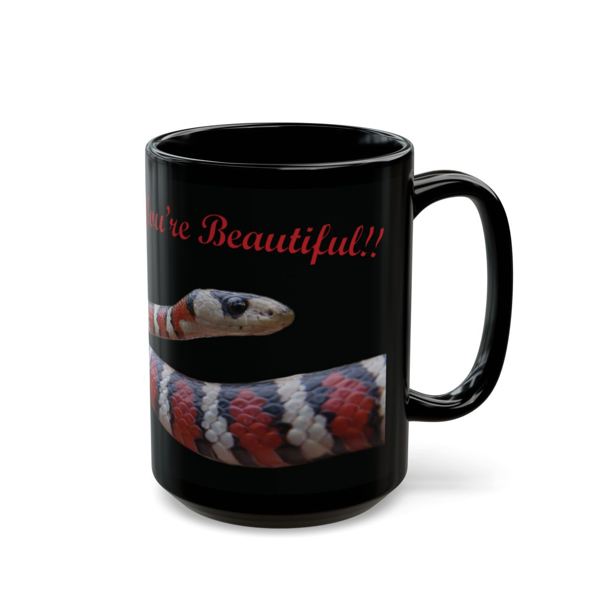 Catchphrase Kingsnake Black Mug — image 14
