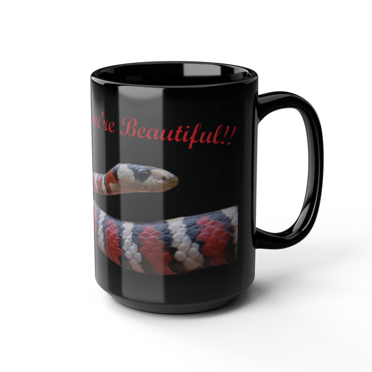 Catchphrase Kingsnake Black Mug — image 15