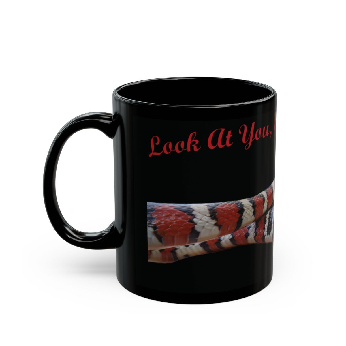 Catchphrase Kingsnake Black Mug — image 5