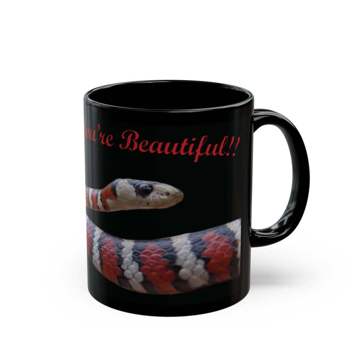 Catchphrase Kingsnake Black Mug — image 7