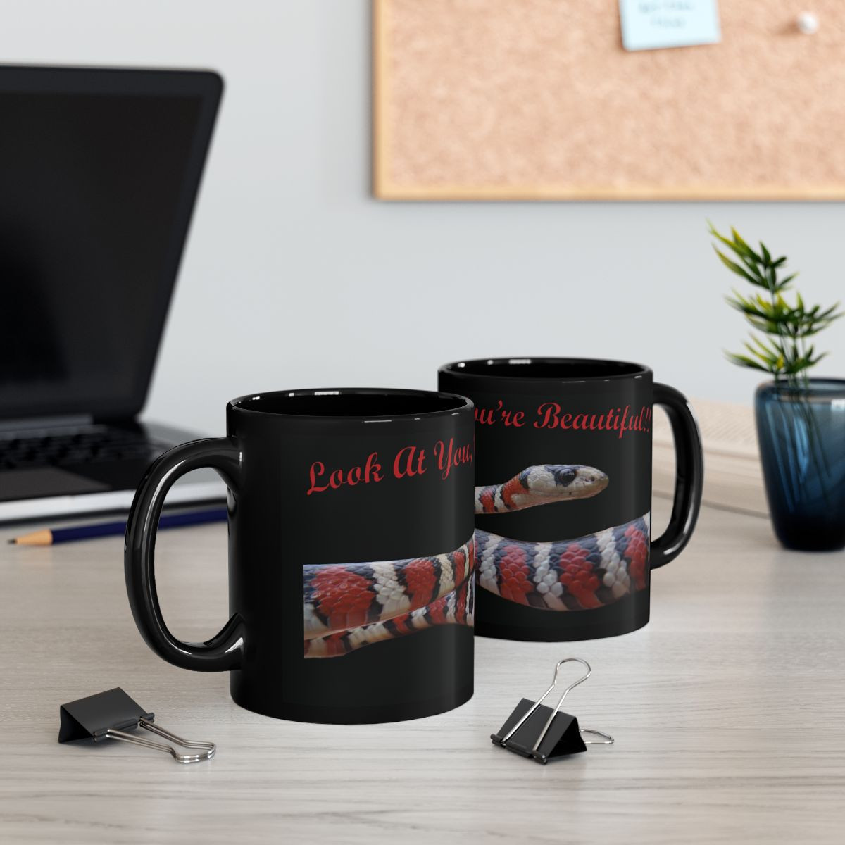 Catchphrase Kingsnake Black Mug — image 9