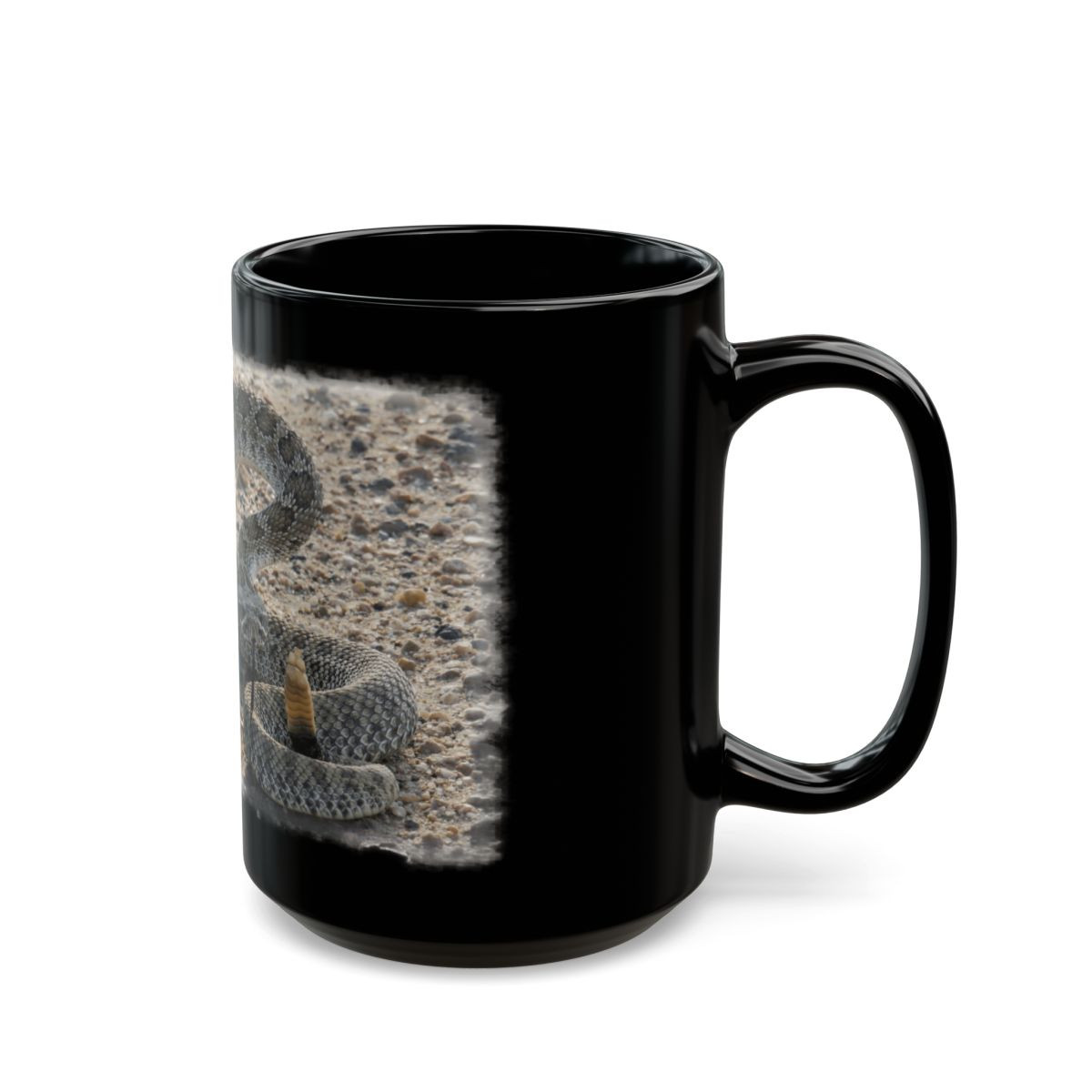 Prairie Rattlesnake Black Mug — image 10