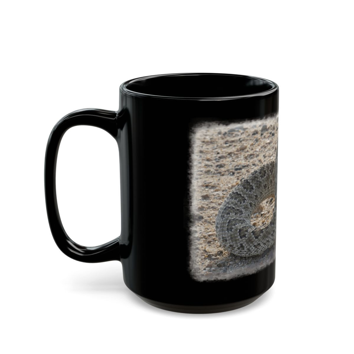 Prairie Rattlesnake Black Mug — image 11