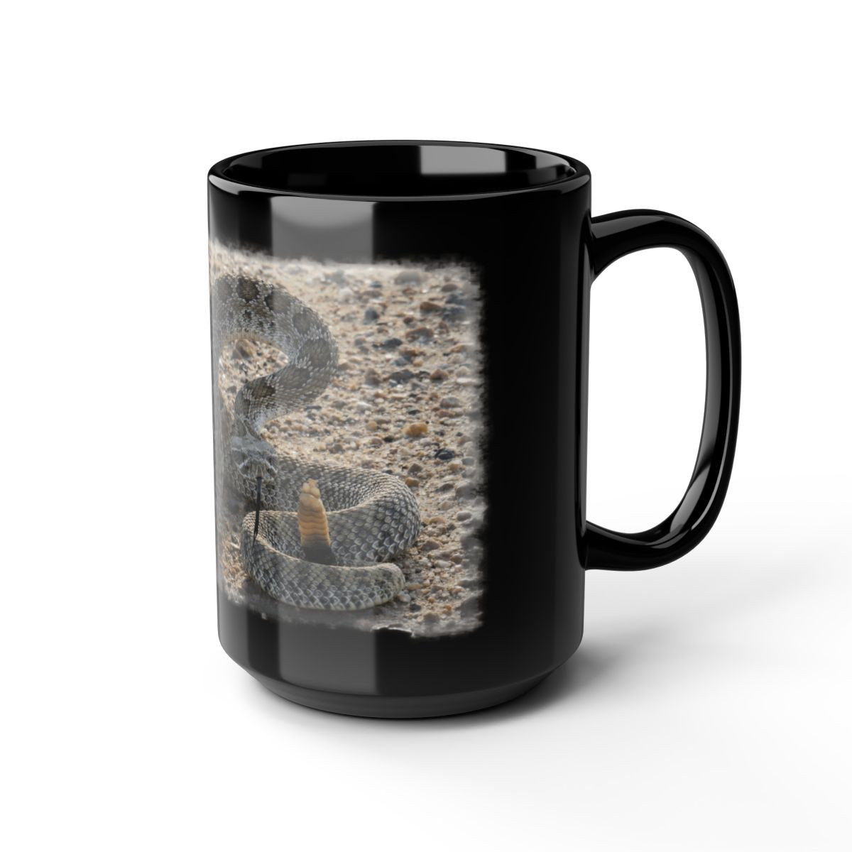 Prairie Rattlesnake Black Mug — image 14