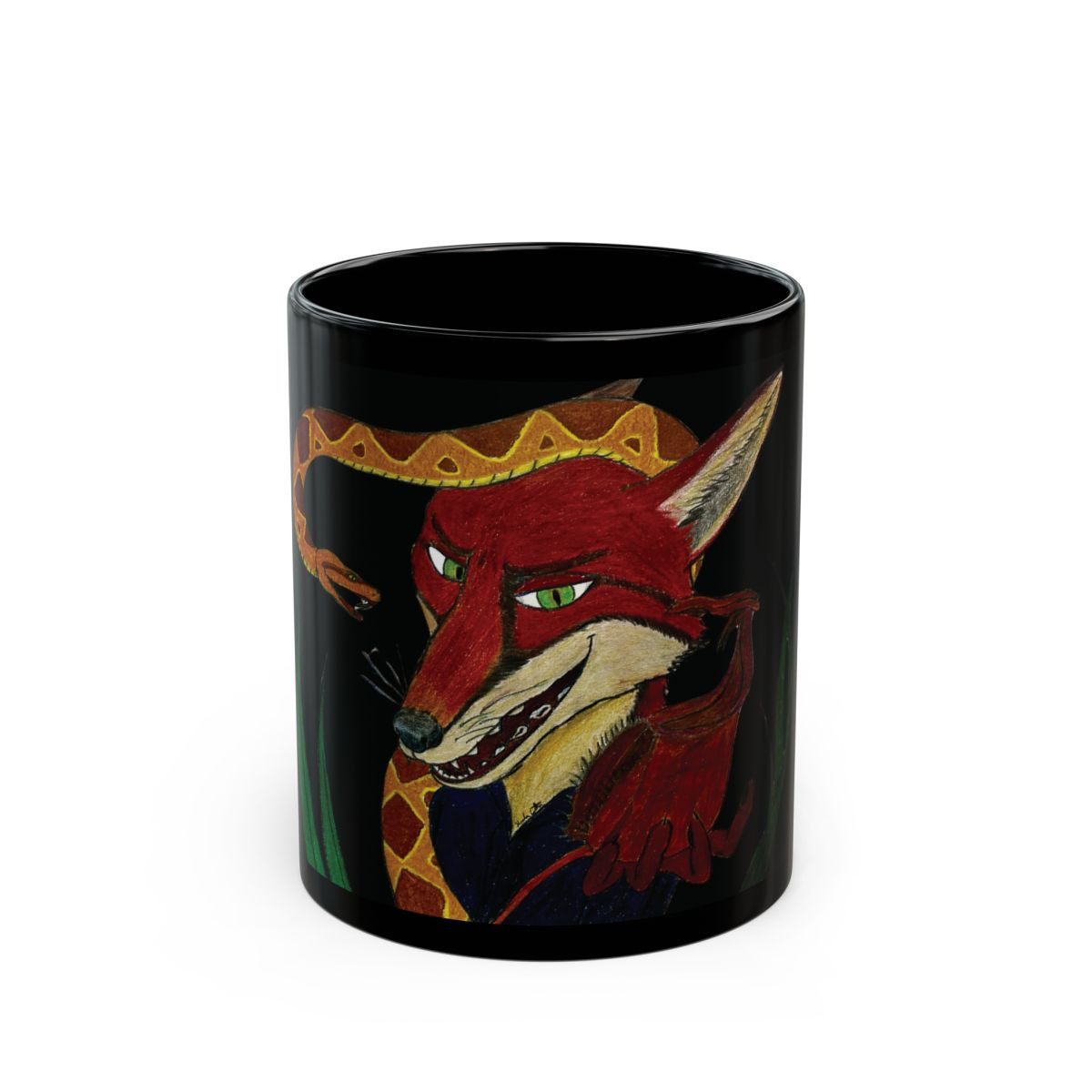 FANGS: Black Mug — image 2