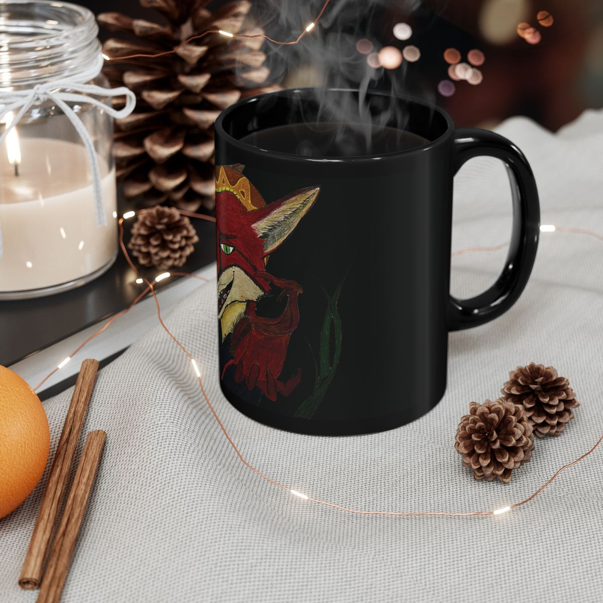 FANGS: Black Mug — image 8