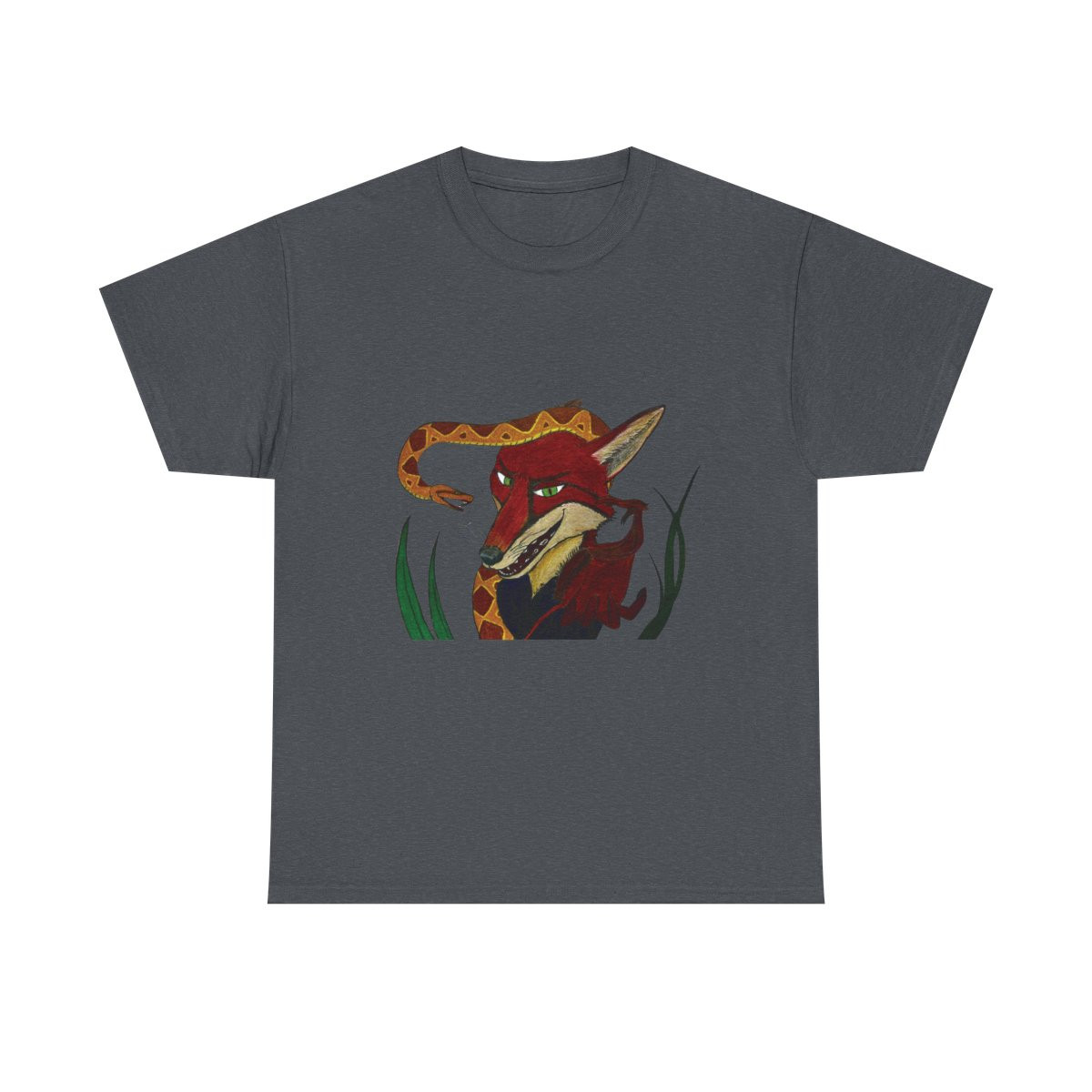 FANGS: Unisex Heavy Cotton Tee — Dry goods